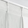 Zasłona gotowa biała 80 x 270 cm – wprowadza blask