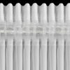 Zasłona gotowa Roses biała 300 X 120 cm – szyfonowa, rozświetlająca