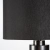 Lampa stołowa Clara czarna O 40 x 74 cm – tworzy nastrój