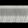 Firana gotowa Nira kremowa 150 x 40 cm – rozjaśnia wnętrze