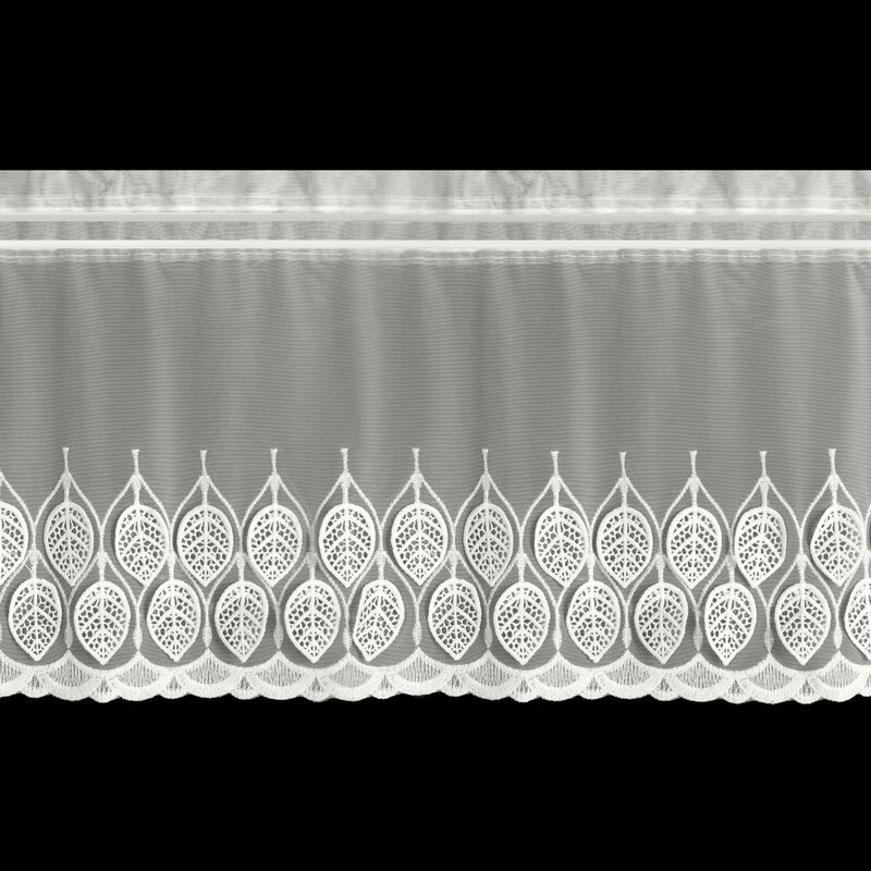 Firana gotowa Nira kremowa 150 x 40 cm – rozjaśnia wnętrze