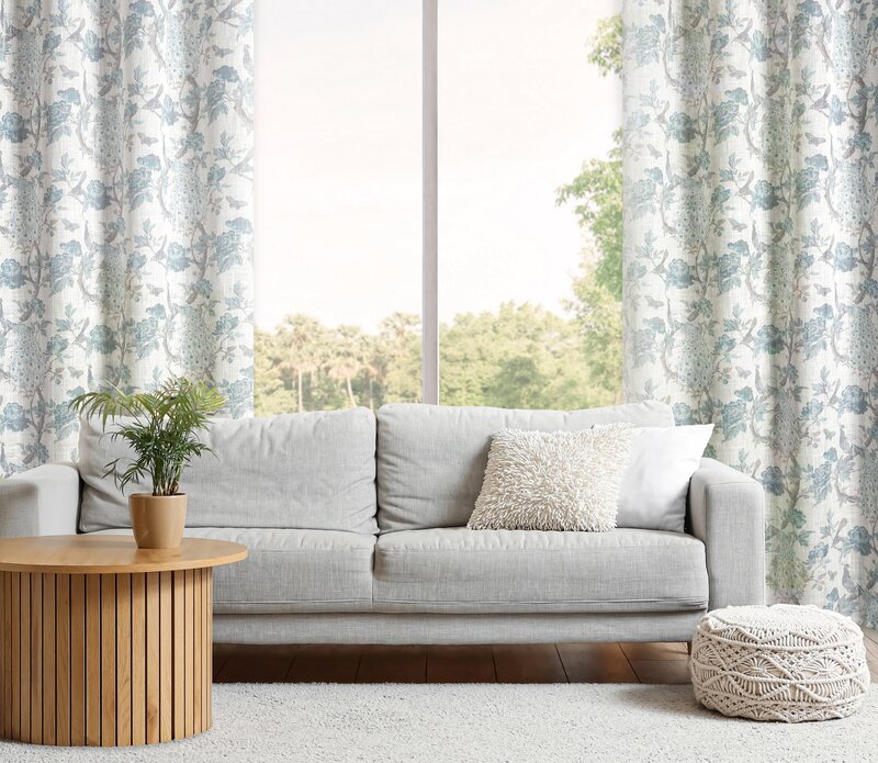 Zasłona gotowa Emera naturalna 140 x 250 cm – wprowadza harmonię