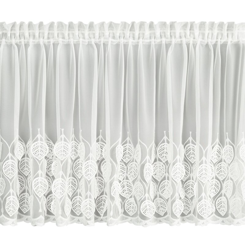 Firana gotowa Nira kremowa 150 X 70 cm – rozświetla wnętrze