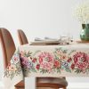 Obrus gobelinowy GOB/CHO/1223 naturalny 100x100 cm – wprowadza przytulny nastrój