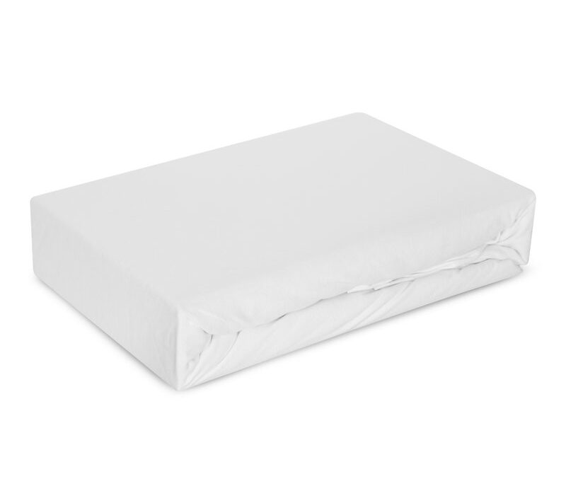 Prześcieradło z mikrowłókna D91 białe 160x200 cm – idealne na materac