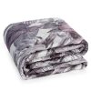 Narzuta Velvet Davos2 fioletowa 170 x 210 cm – wprowadza elegancję