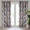 Zasłona gotowa Palms biała 140 x 250 cm – wprowadza świeżość
