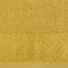 Ręcznik welurowy Loren musztardowy 70 x 140 cm – miękki i chłonny