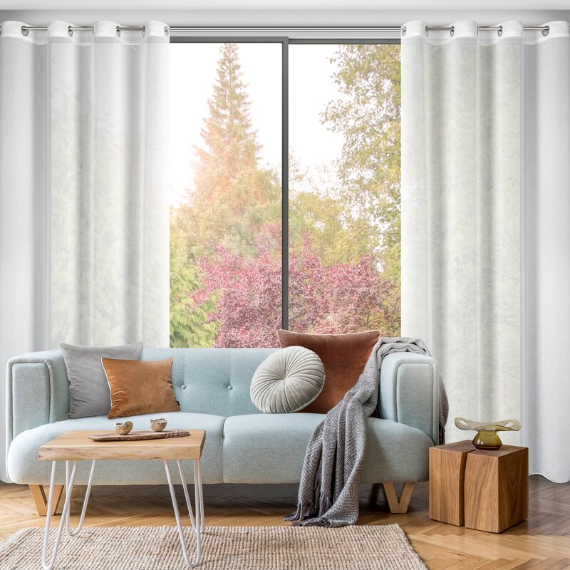 Firana gotowa Tirsa biała 140 x 250 cm – rozjaśnia wnętrze
