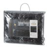 Narzuta Velvet Blink 3 czarna 170 x 210 cm – wprowadzi blask