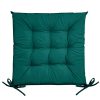 Siedzisko tarasowe ciemnozielone 40x40x5 cm – idealne na taras