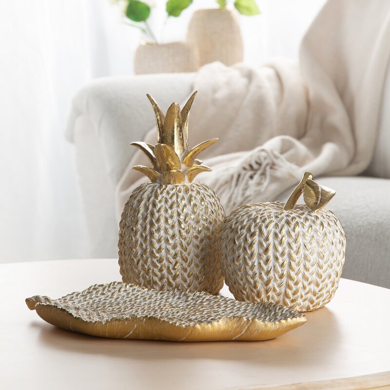 Figurka ceramiczna Moli srebrna 13 x 13 x 13 cm – doda blasku wnętrzu