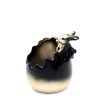 Figurka wielkanocna królik czarny 9x7x9 cm – doda uroku wnętrzu