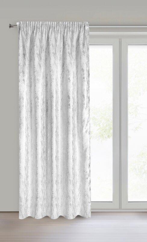 Zasłona gotowa Elise biały 140 x 270 cm – zaciemniająca dimout