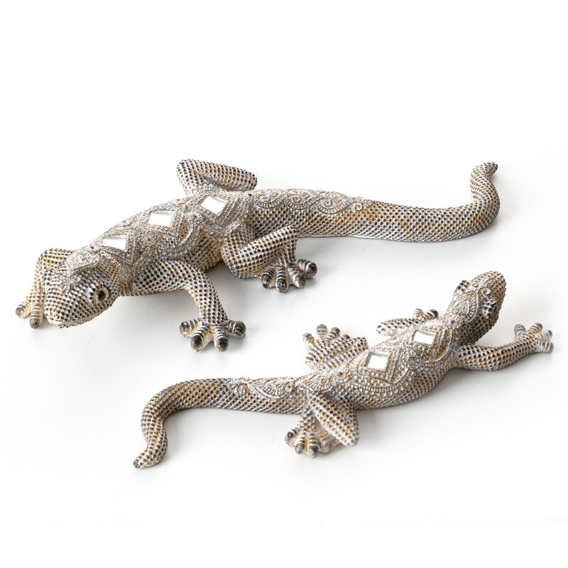 Figurka Gatos stalowa 20 x 8 x 3 cm – nowoczesna dekoracja