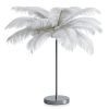 Lampa stojąca Daisy biała O 31 x 65 cm – tworzy przytulny nastrój