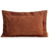 Poszewka velvet ceglasta 30 x 50 cm – wprowadza przytulność