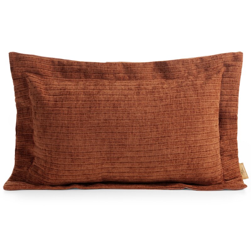 Poszewka velvet ceglasta 30 x 50 cm – wprowadza przytulność