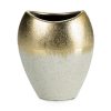 Wazon ceramiczny MAX kremowy 18 X 10 X 21 cm – z unikalną fakturą