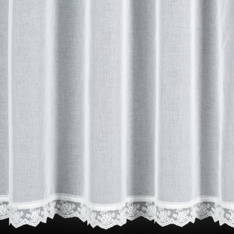 Firana gotowa Suzan biała 350 X 140 cm – rozjaśnia wnętrze