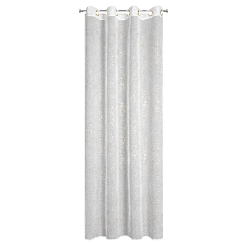 Firana gotowa Anita biała 140 x 250 cm – rozjaśnia wnętrze