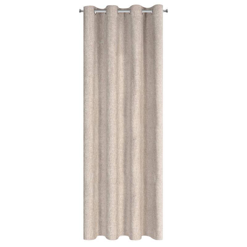 Zasłona gotowa Adelina beżowa 140 x 250 cm – zaciemniająca sypialnię