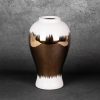 Wazon ceramiczny Tala biały fi 17 x 26 cm – na suszone kwiaty