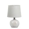 LAMPA DEKORACYJNA LUKA (02) O 15 X 22 CM BIAŁY