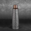 Wazon ceramiczny Morena stalowy fi 16 x 50 cm – idealny na kwiaty