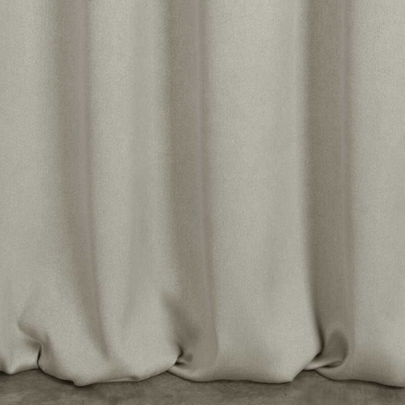 Zasłona gotowa Carlo beżowa 130 x 300 cm – zaciemniająca sypialnię