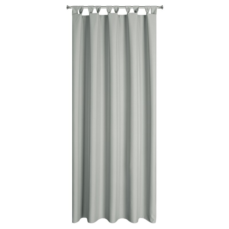 ZASŁONA GOTOWA GARDEN NA SZELKACH 155 X 240 CM SREBRNY