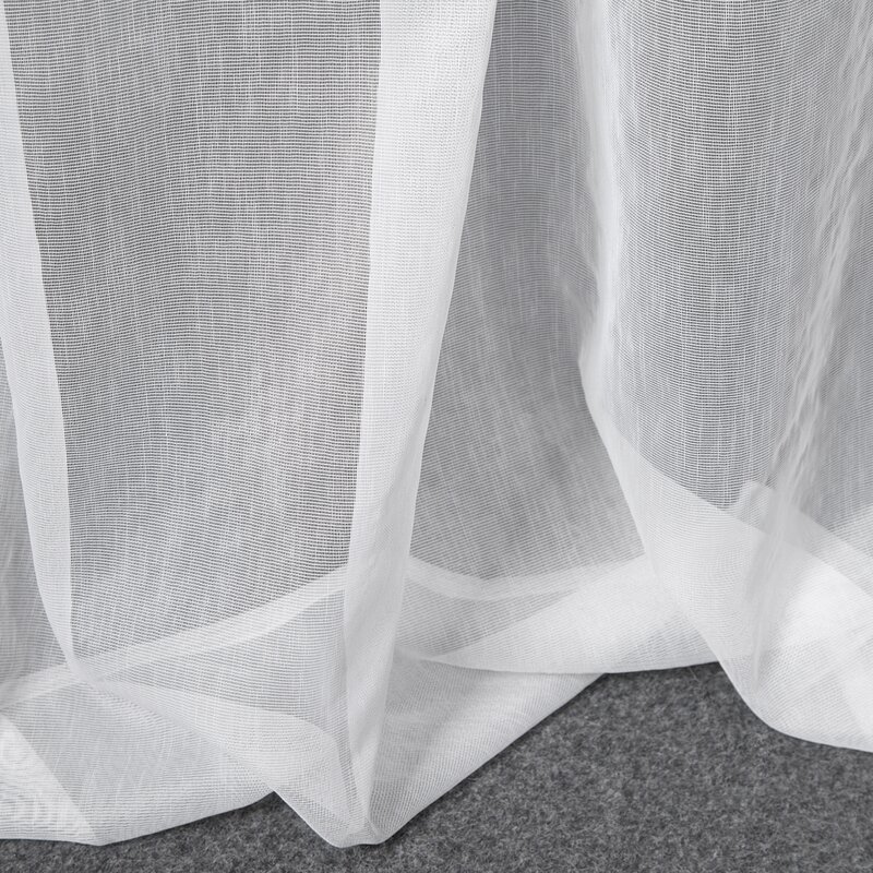 FIRANA GOTOWA ADEN NA TAŚMIE 300 X 145 CM BIAŁY