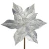 KWIAT ŚWIĄTECZNY 58 20 CM BIAŁY