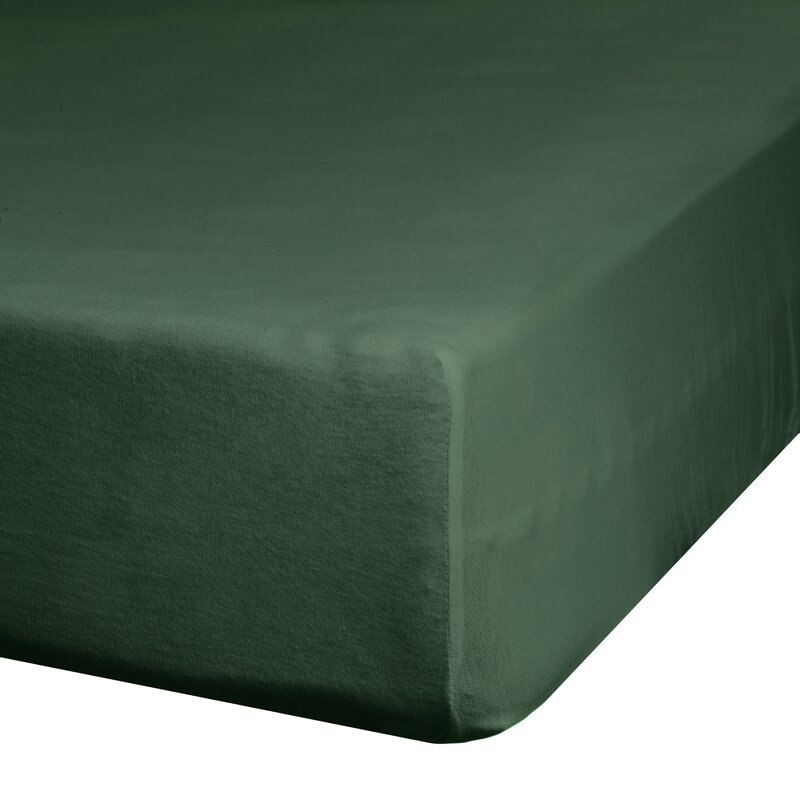Prześcieradło Nova ciemnozielone 220 x 200 x 30 cm – miękkie i oddychające