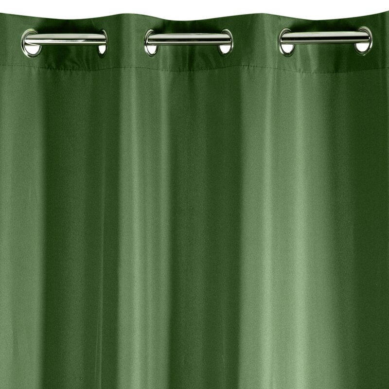Zasłona gotowa Rita ciemnozielona 140 X 250 cm – dla głębi i przytulności