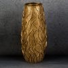 WAZON DEKORACYJNY KIARA (02) 15 X 15 X 34 CM ZŁOTY