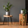 Doniczka ceramiczna popielata fi 13 x 11 cm – do roślin