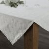 Obrus świąteczny Flash kremowy 85 x 85 cm – doda blasku świętom