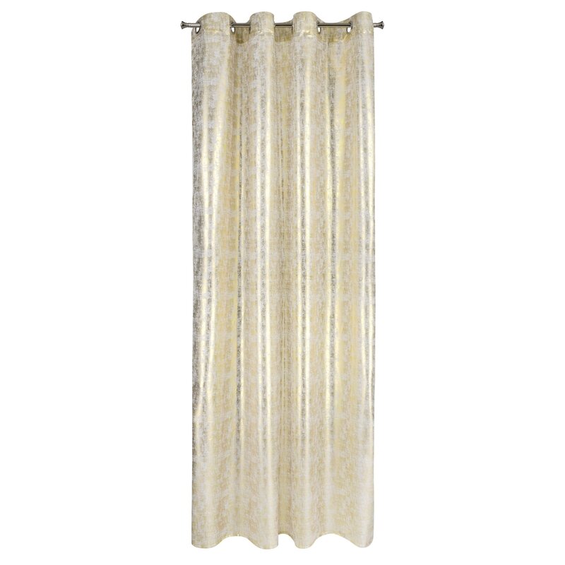 ZASŁONA GOTOWA ASTERIA 140 X 250 CM ZŁOTY