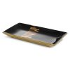 Patera dekoracyjna Selena czarna 35 x 20 x 7 cm – idealna na stół