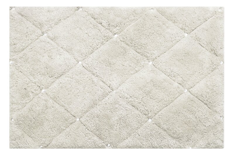 Dywanik łazienkowy Chic kremowy 50 x 70 cm – miękki i komfortowy