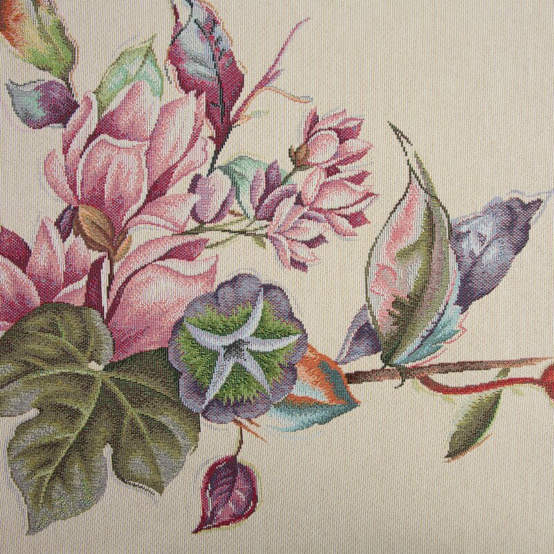 Obrus gobelinowy GOB/CHO/1215/NAT naturalny 100x100 cm – doda uroku wnętrzu