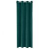 Zasłona welwetowa MILO ciemnozielona 140 X 250 cm – miękka i przytulna