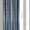Zasłona gotowa AMBI granatowa 140 X 250 CM – miękka i dekoracyjna