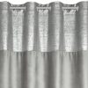 Zasłona gotowa Peri srebrna 140 x 250 cm – rozświetla wnętrze