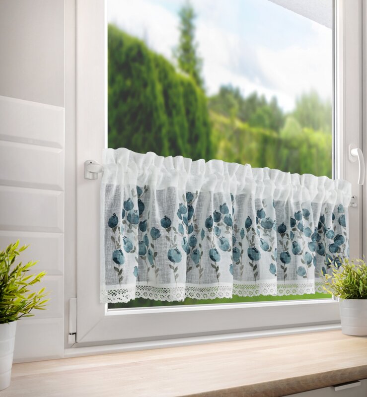 Zazdrostka gotowa biała 150 x 30 cm – subtelnie dekoruje