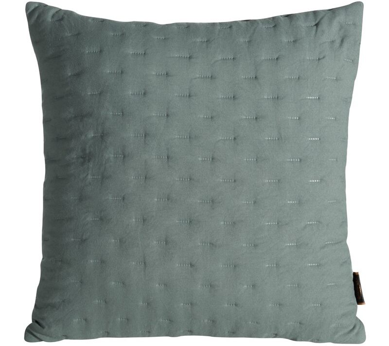 Poszewka microfibra Libi 2 ciemnomiętowa 45 x 45 cm – stylowy dodatek