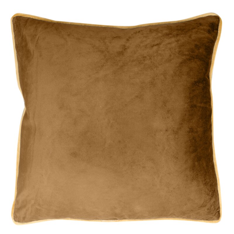 Poszewka dekoracyjna miodowa 45 x 45 cm – ociepla wnętrze