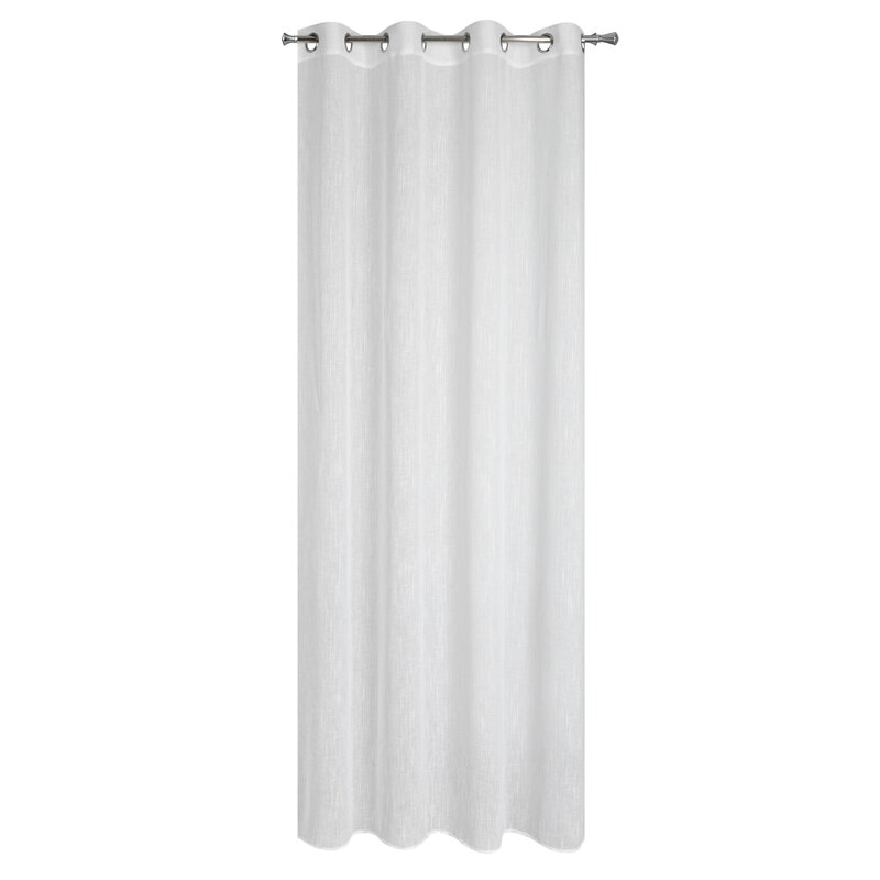 Firana gotowa Carla biała 140 x 250 cm – rozświetla wnętrze