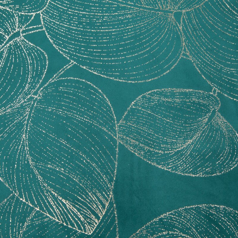 Obrus błyszczący ciemnoturkusowy 35 x 140 cm – doda blasku stołu